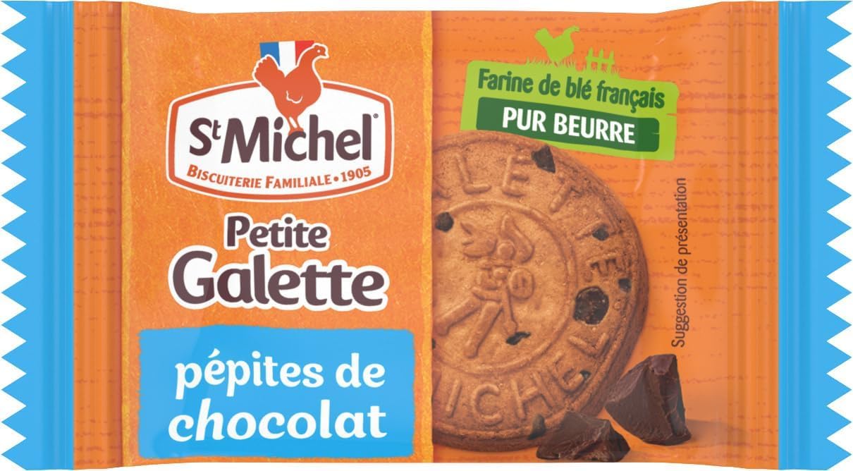 St Michel Pequeña Tortitas con Pepitas de chocolate 400 x 3,5 g 1,4 kg