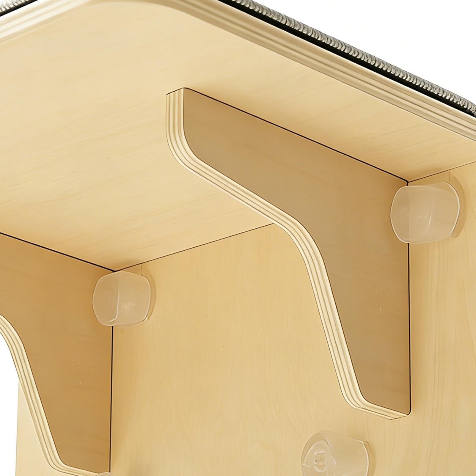 Balcón Ventana para Gatos Asiento Escalador De Madera Con | Estante para Gatos de Pared o Ventana Para Hogar, Sala De Estar, Dormitorio, Ático