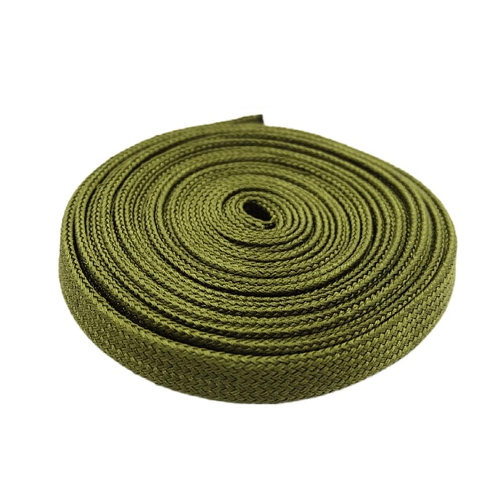 Guaina for Cavo da 50 m Pressacavo Isolato ad Alta densità Intrecciato in Nylon Stretto, for la Protezione Domestica espandibile Avvolgicavo in Poliammide(30mm)