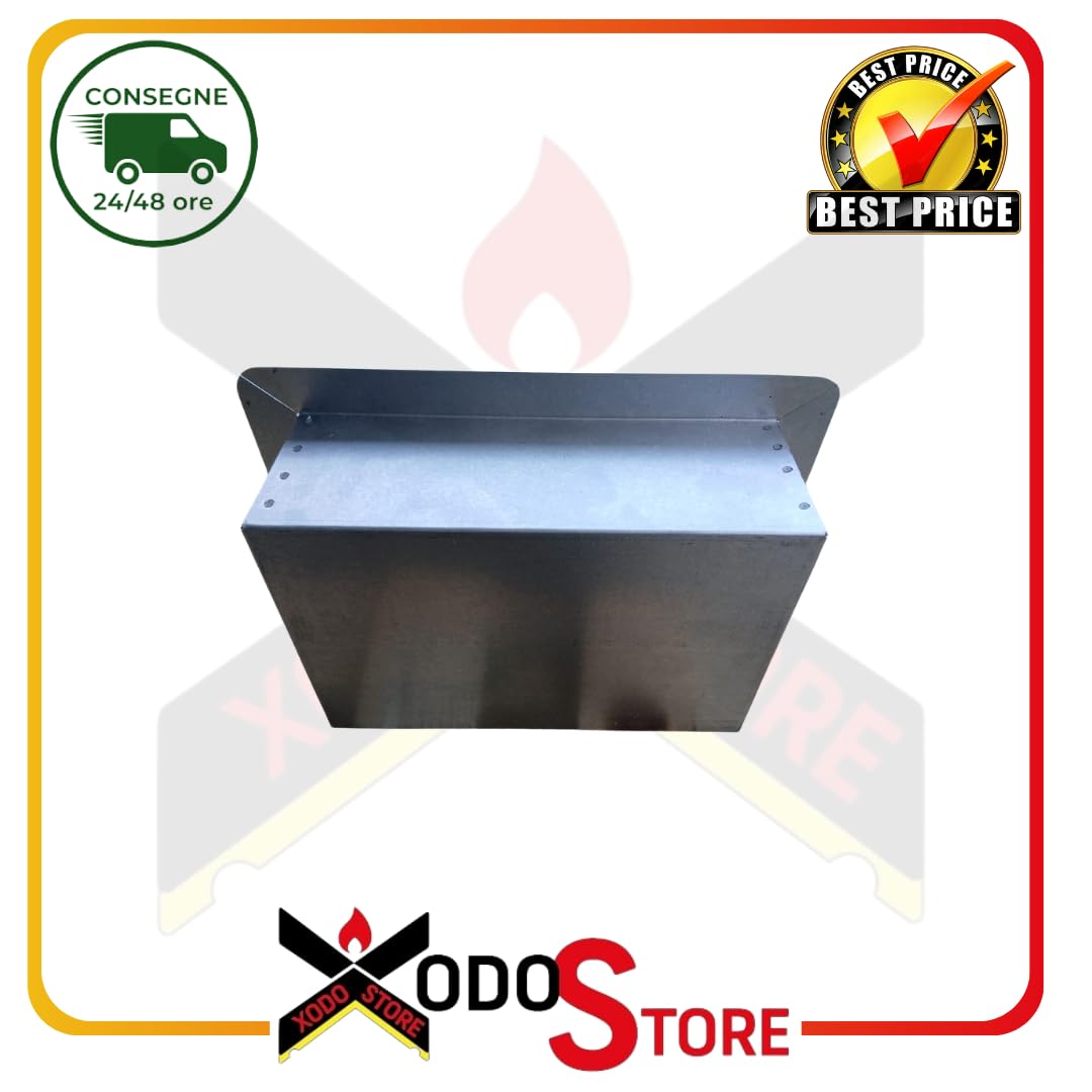 Cassetto Cenere 30×22 cm COMPATIBILE PALAZZETTI Cod. 165120020 in acciaio incato 215x294x85 mm Per Barbecue Diva, Malibu, Maxime, Miami, Capri, Gallipoli, Gargano, Levanto, Tropea