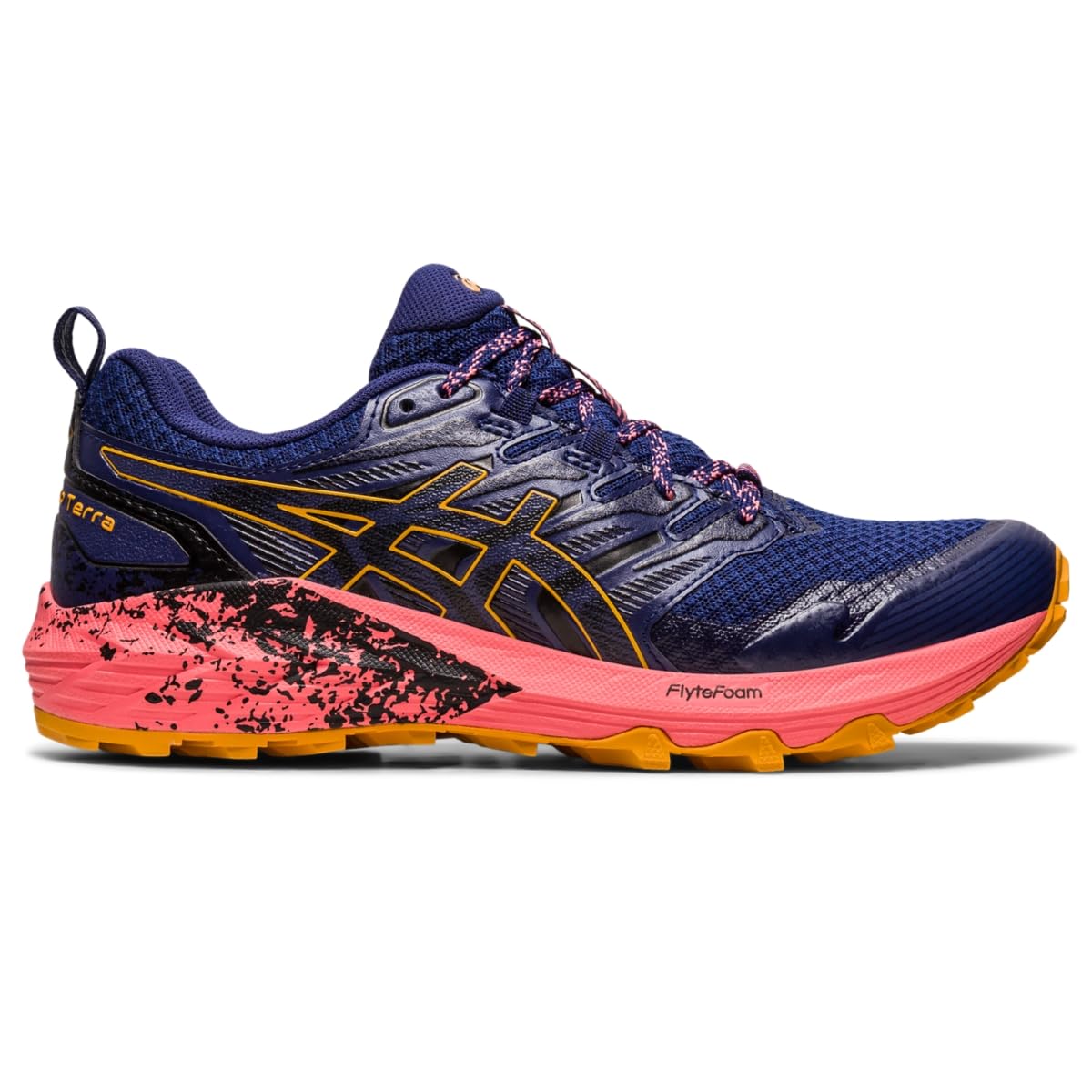 Amazon.com | ASICS Women's Gel-Trabuco Terra Running Shoes, 5.5, Indigo  Blue/Sandstorm | Trail Running