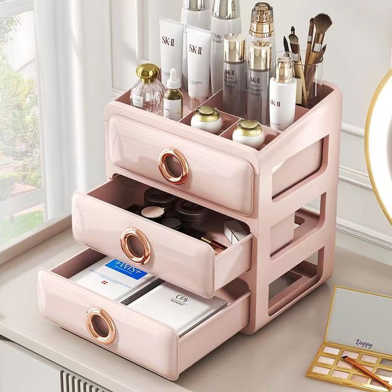 化粧品収納ケースデスクトップのアクリルドレッサーにリップスティックの置物棚 化粧品収納ケースデスクトップのアクリルドレッサーにリップ