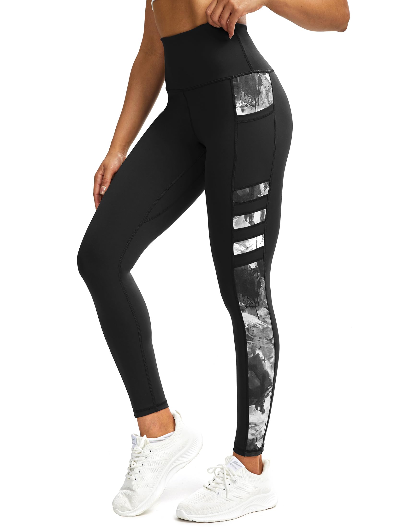 Legging de sport pour femme avec poches, opaque, pantalon de sport long, pantalon de yoga, pantalon de fitness, pantalon de course