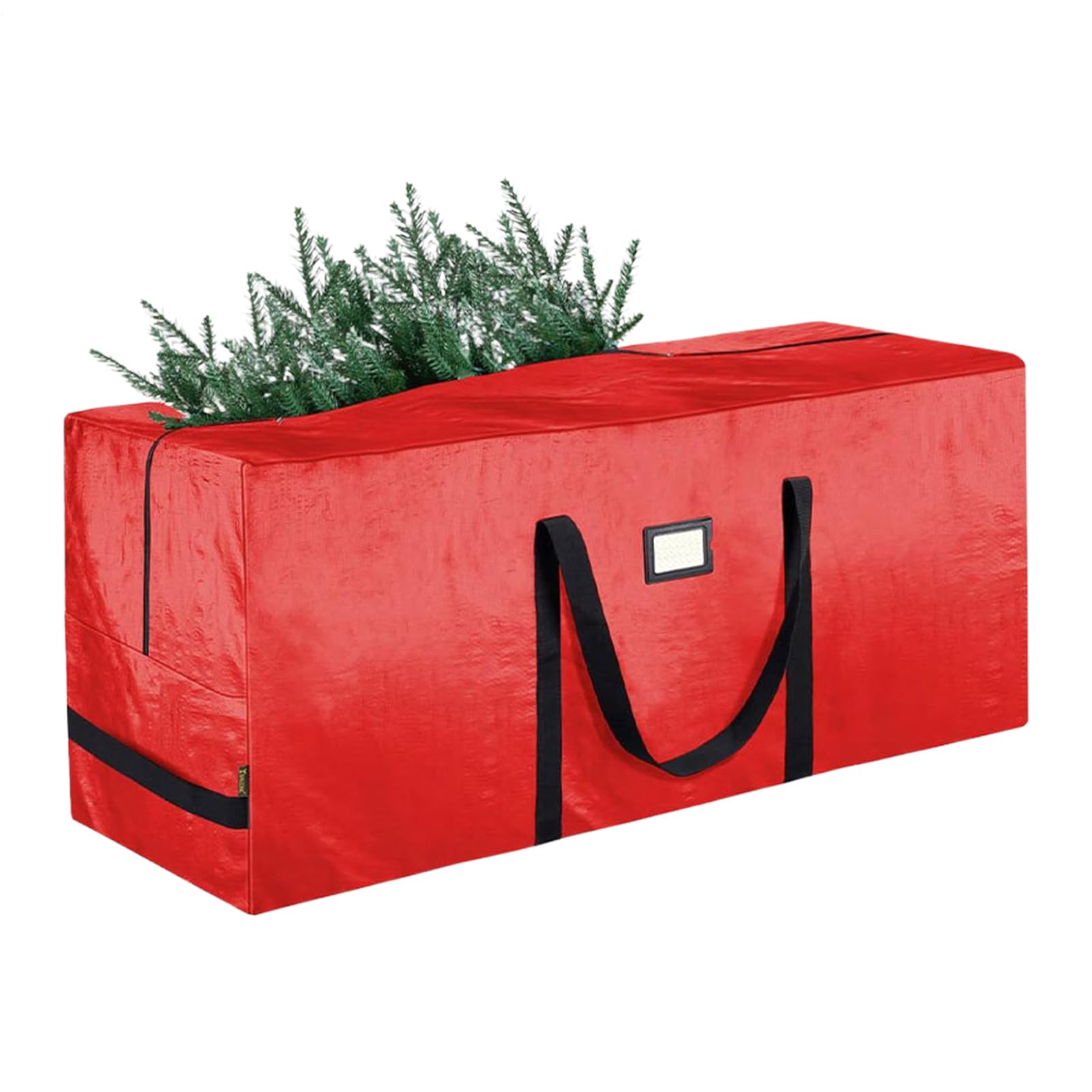 Sac de rangement sapin de Noël grand format avec fermeture éclair
