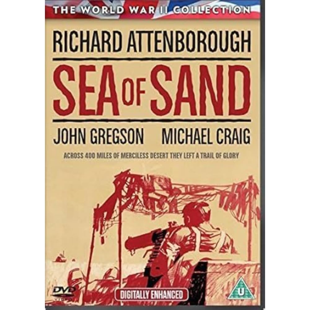 Sea Of Sand DVD Richard Attenborough / John Gregson New & Sealed Region Free