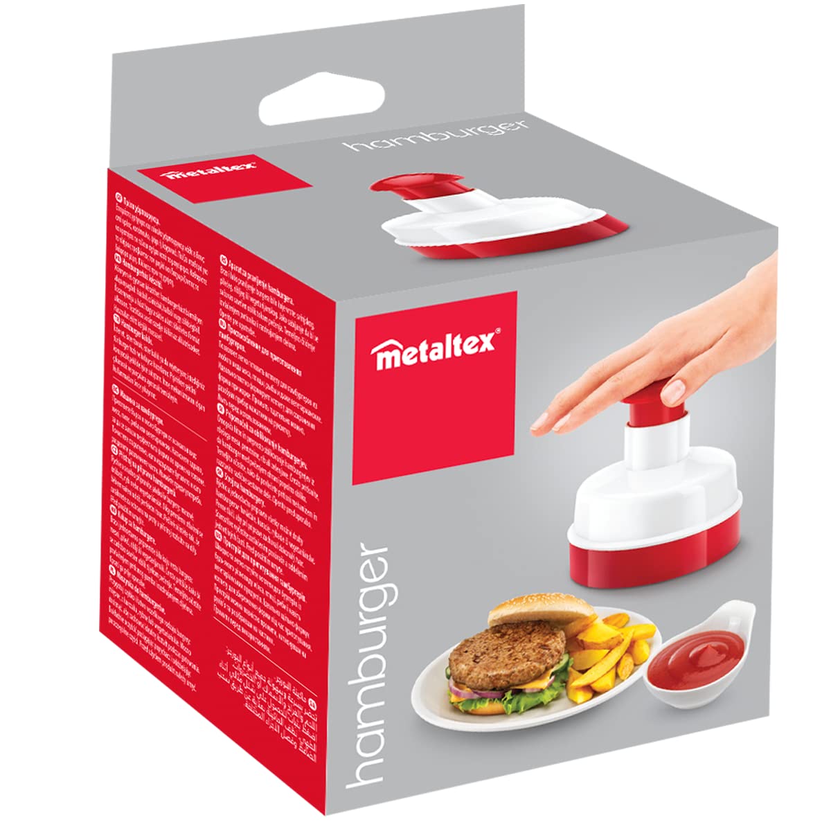 Metaltex - Pressa per Hamburger