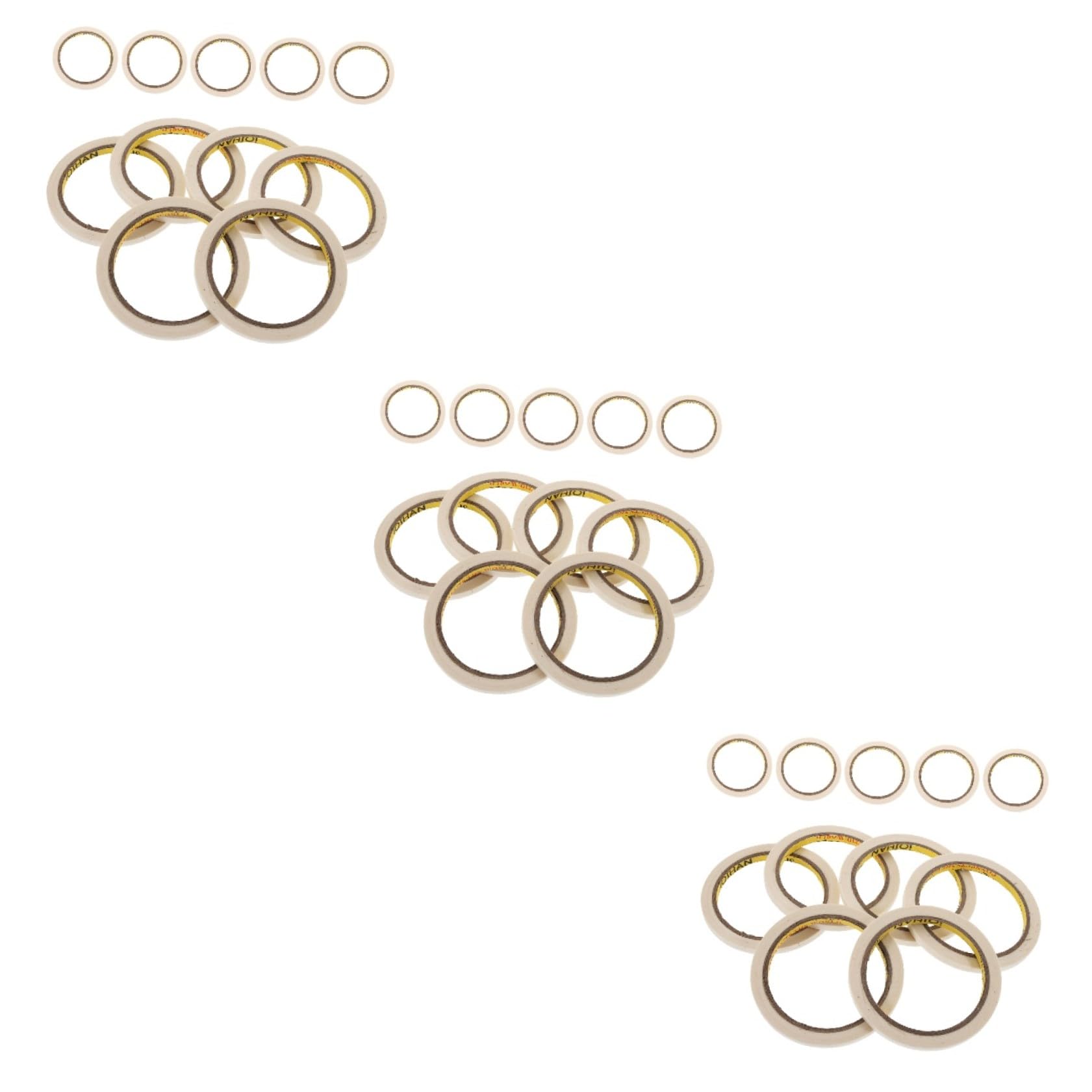 Artibetter 3 Sätze Kreppband Dünnes Abdeckband Für Diy Malerei Und Bastelprojekte Für Verschiedene Oberflächen Wie Papier 20 Rollen * 3