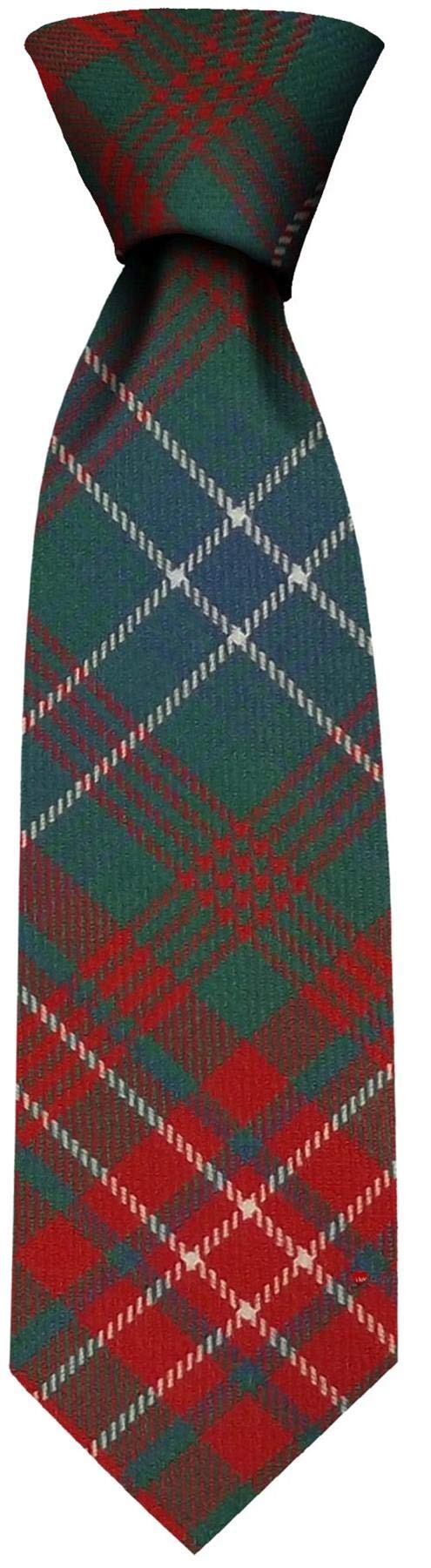 I LUV LTD Gents Neck Tie Wilson Ancient Tartan Lightweight Scottish Clan Tie