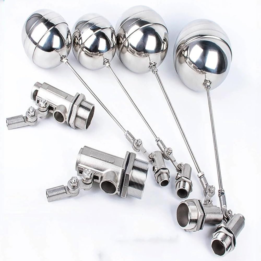 1 szt. Zawór kulowy pływakowy ze stali nierdzewnej 316 1/2 "3/4" Automatyczny regulator poziomu wody(0.75inch)