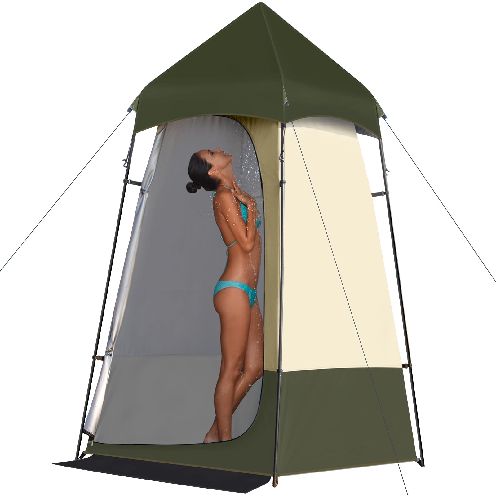 Leader Accessories Shower Tent Changing Room Privacy Toilet Tent Portable Camping Shelters