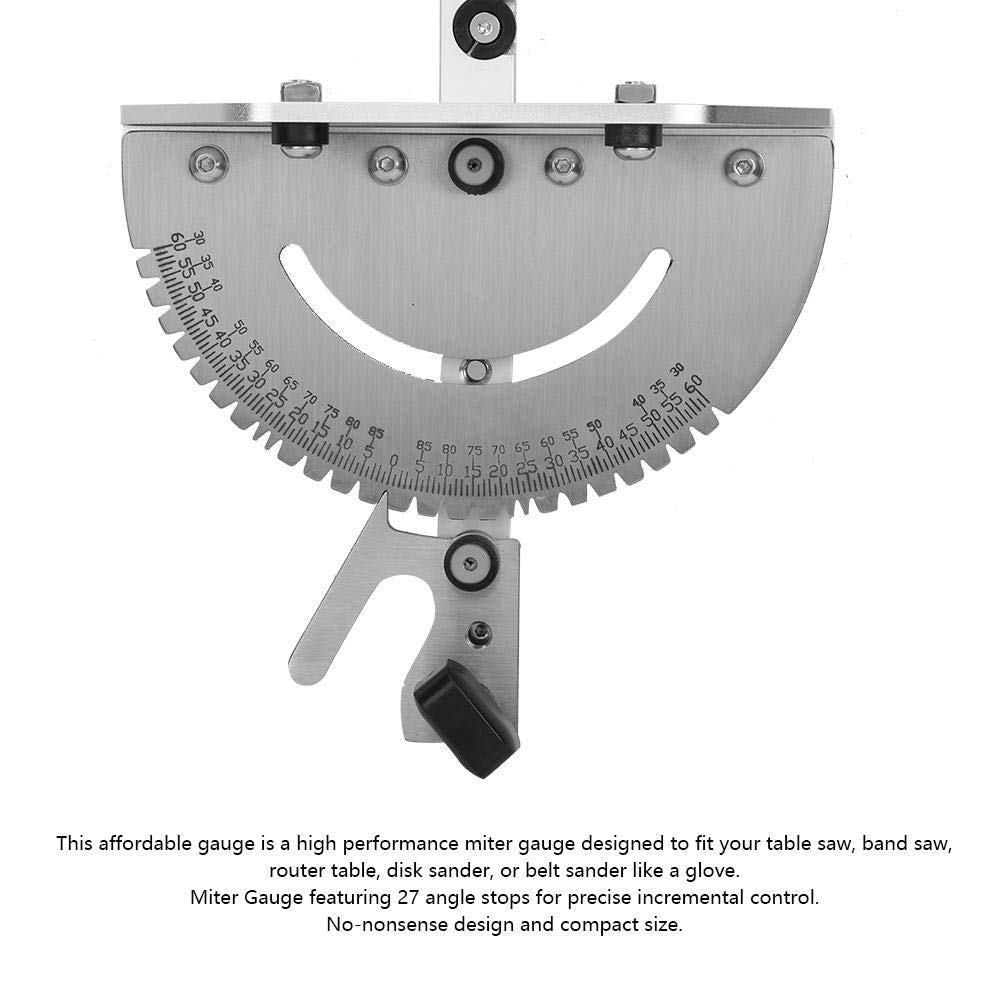 Calibro Angolare Per Sega Da Banco - Gauge Mitra In Alluminio Con 27 Scatti