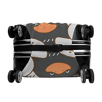 Amazon.co.jp: 面白い アヒル スーツケースカバー キャリー