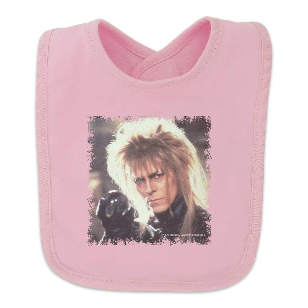 Labyrinth Goblin King Crystal Ball David Bowie Jareth Baby Bib