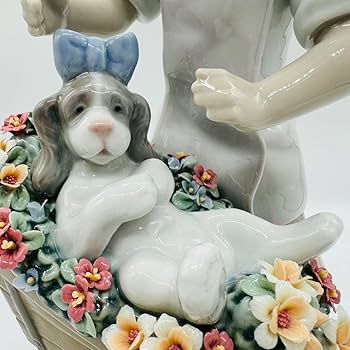 【希少】リヤドロ LLADRO No.9133 『おさんぽしようね』 719133_1.jpg
