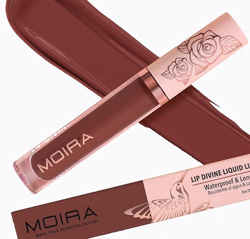 Vista 19 de Moira Lip Divine Liquid Lipstick (006, Madeline)