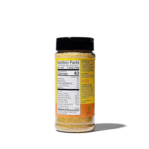 Miniatura 2 de Bragg Copos de levadura nutricional premium  Condimento sin lácteos  Vegano, sin gluten  Buena fuente de proteínas y vitaminas  Sustituto nutritivo