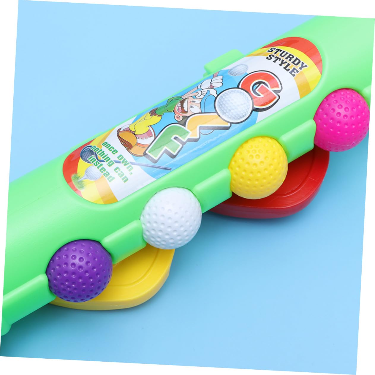 Gatuida 2 set Giochi Sportivi Adulti per Divertimento Indoor Outdoor Kit Giocattoli Educativi Golf Verde Attività Genitore-figlio per Sviluppo Fisico e Mentale