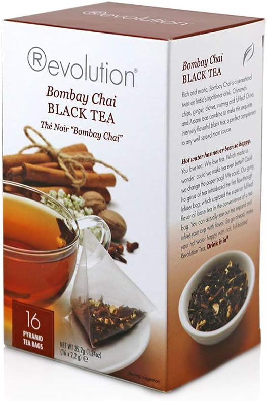 RevTea - Chai -16 Bags - 6 Pack