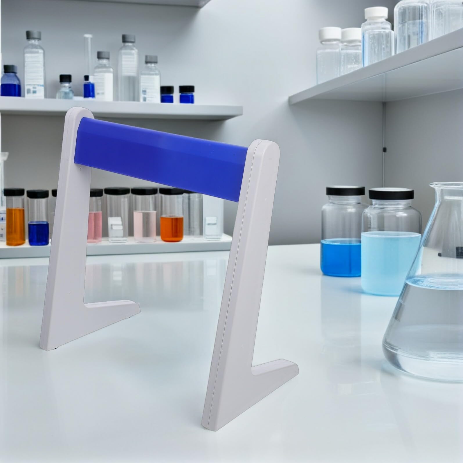 Soporte de Pipetas de Plástico Compacto para Laboratorio Organizador para Racks de Pipetas Experimentales de Espacio y Fácil Limpieza Entornos de Trabajo Científicos