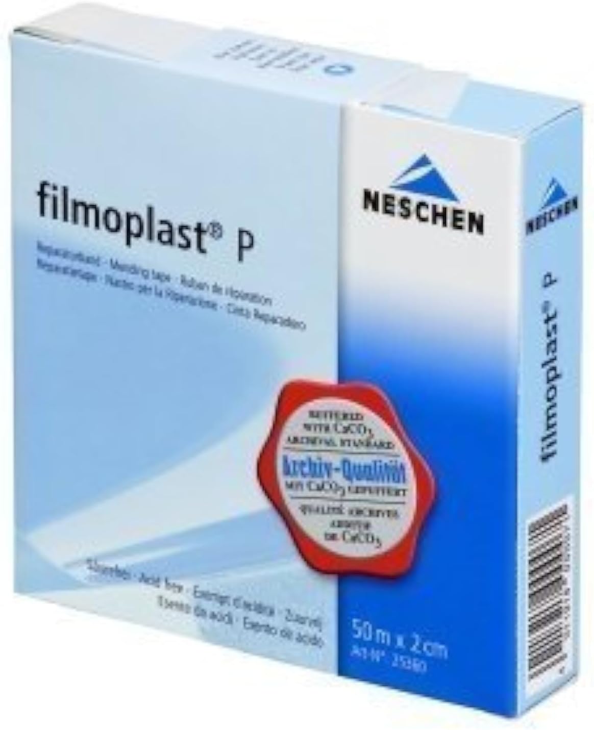 Filmoplast P Archival Mending Tape, 1"x100'