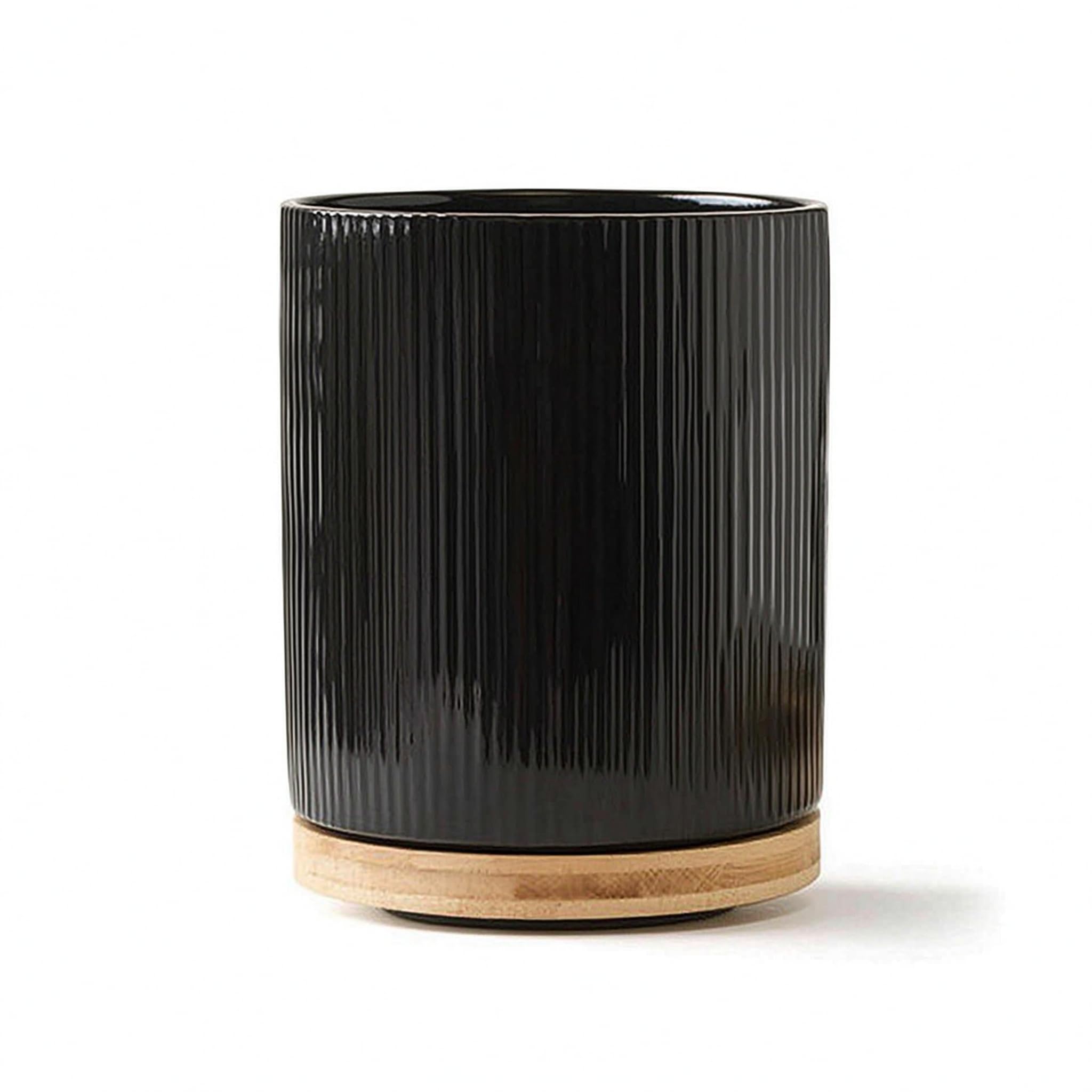 Organisateur de comptoir de cuisine, porte-baguettes avec,Noir