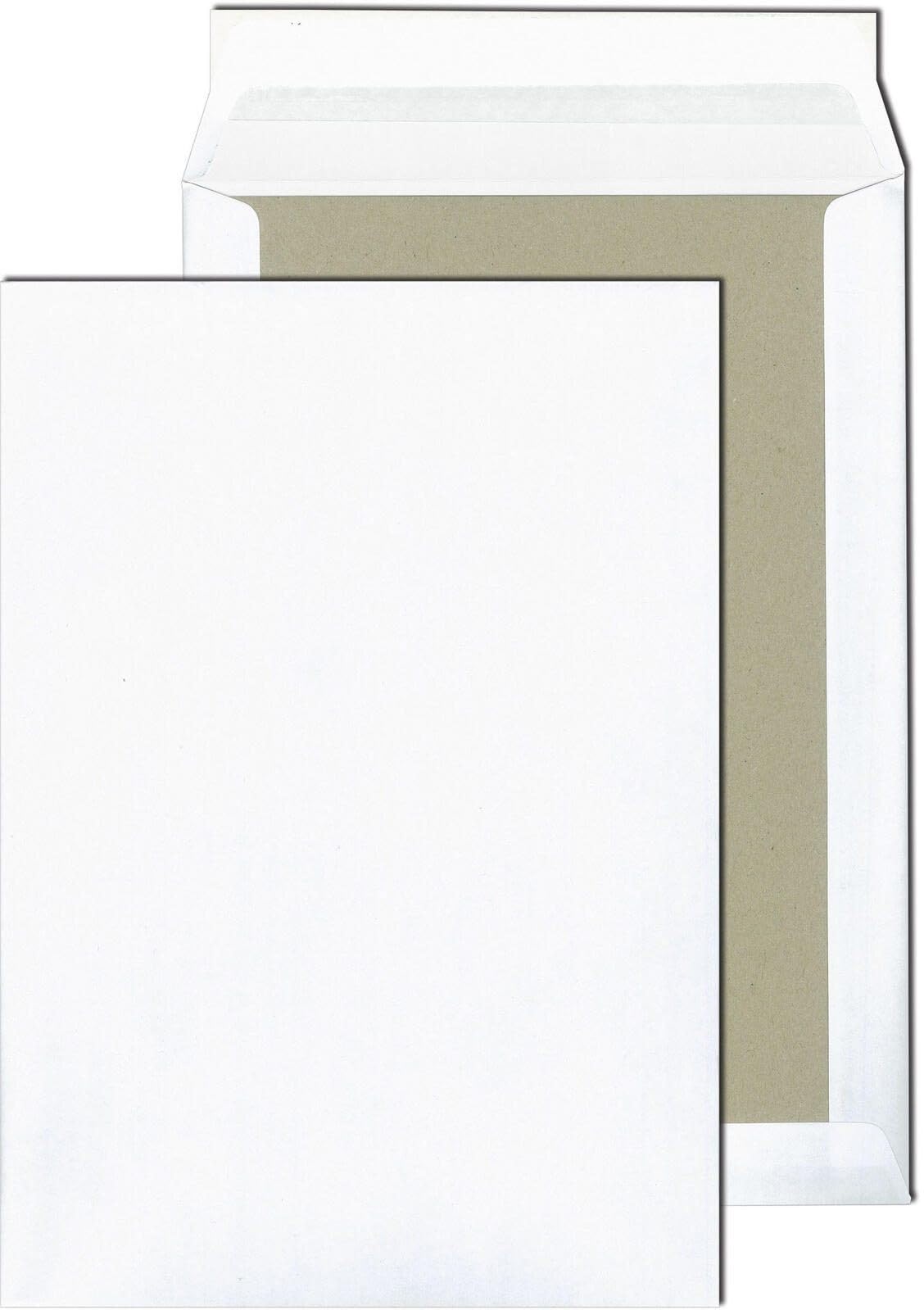 HK/P40280 Board Backed Envelopes C4 100 g/m² Pack of 100 White