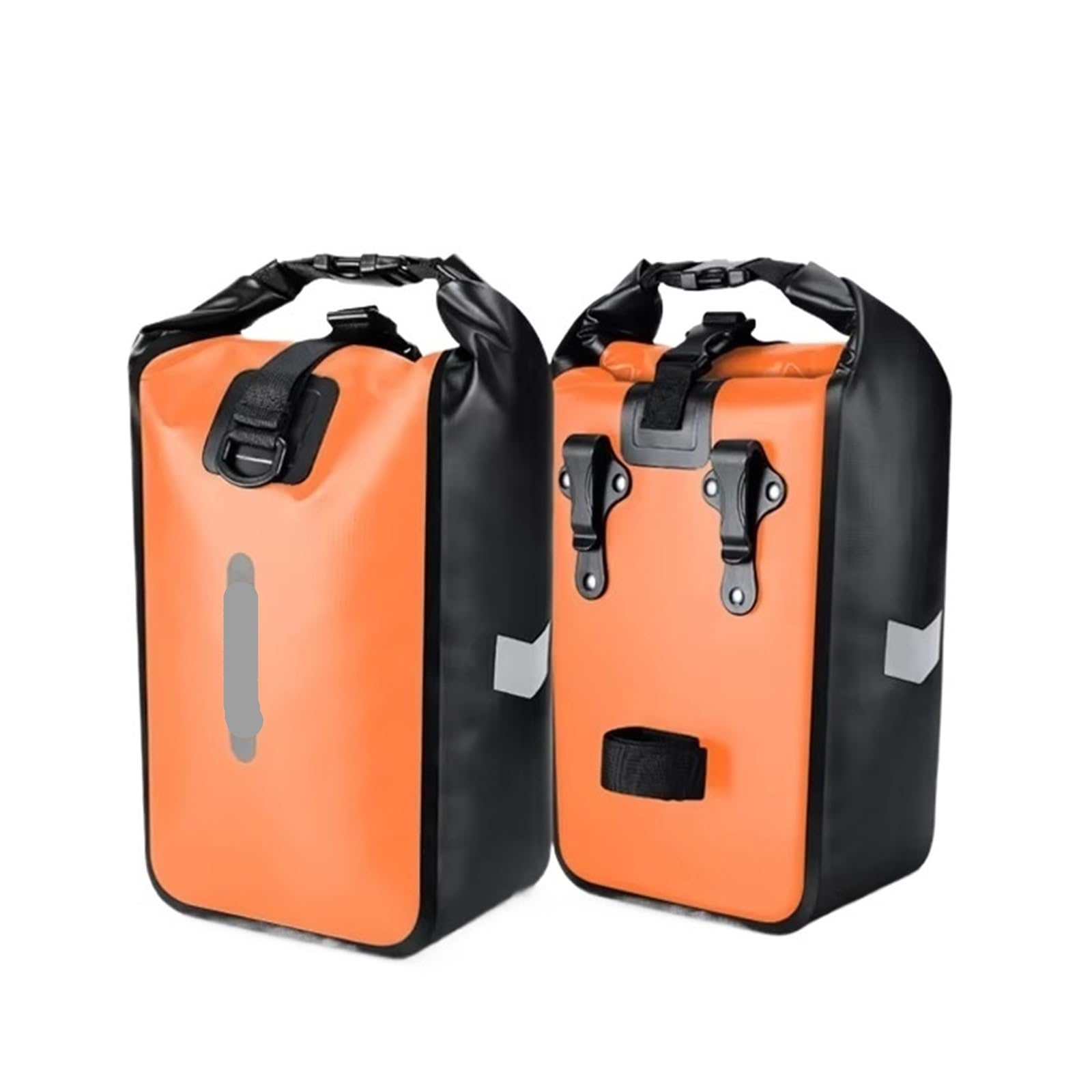 Wodoodporna torba rowerowa 1/2PCS 10L-20L | Przechowuj sprzęt na długodystansowe wycieczki rowerowe.(BAG210-10L-2PCS-ORA)
