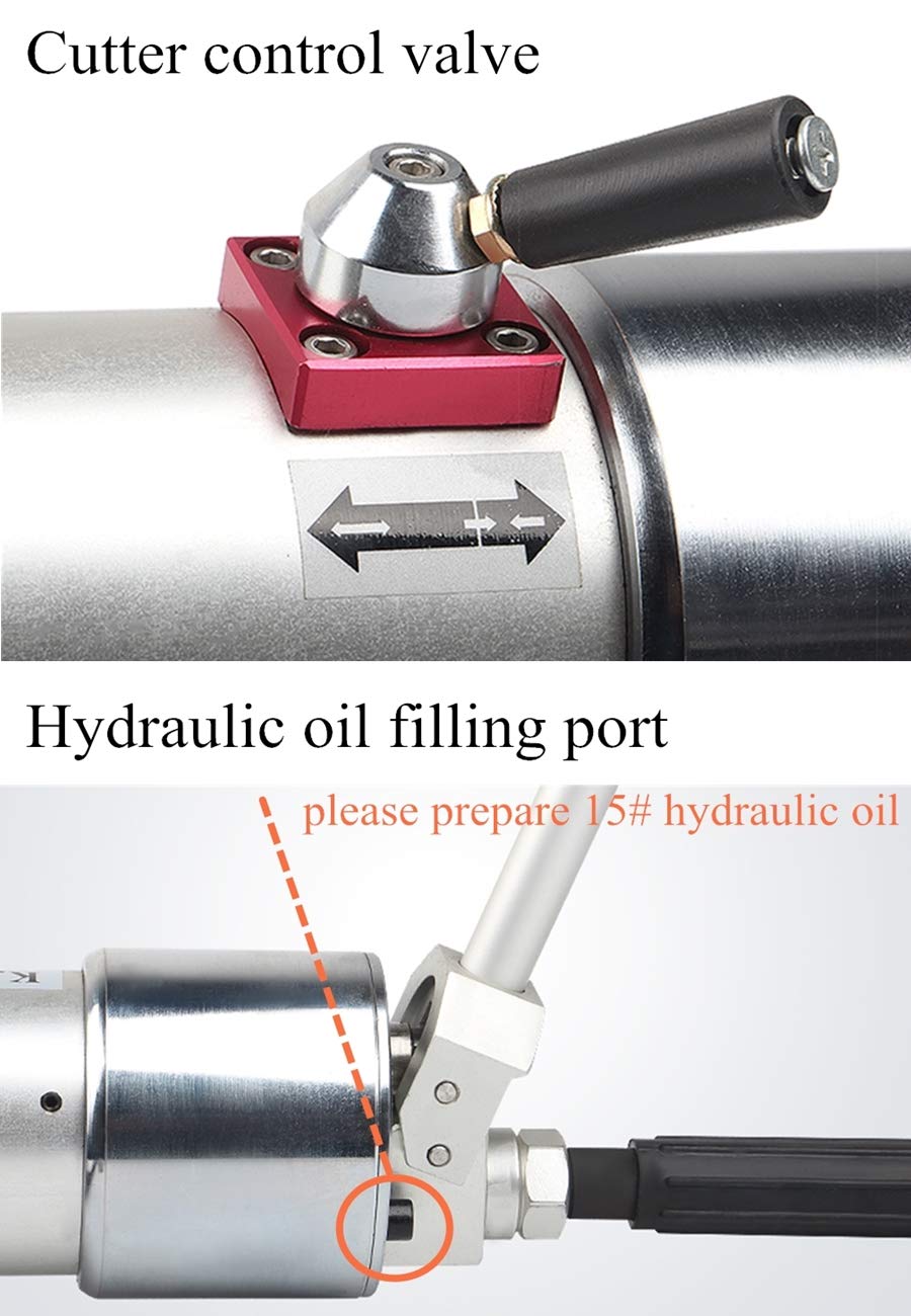 MXBAOHENG Integral Portable Hydraulic Spreader Stretching Pliers Cutter Hydraulic Expander Shear Force 18T Spreading Force 5.5T for FirefightingTraffic Accident Emergency Rescue product thumbnail 5