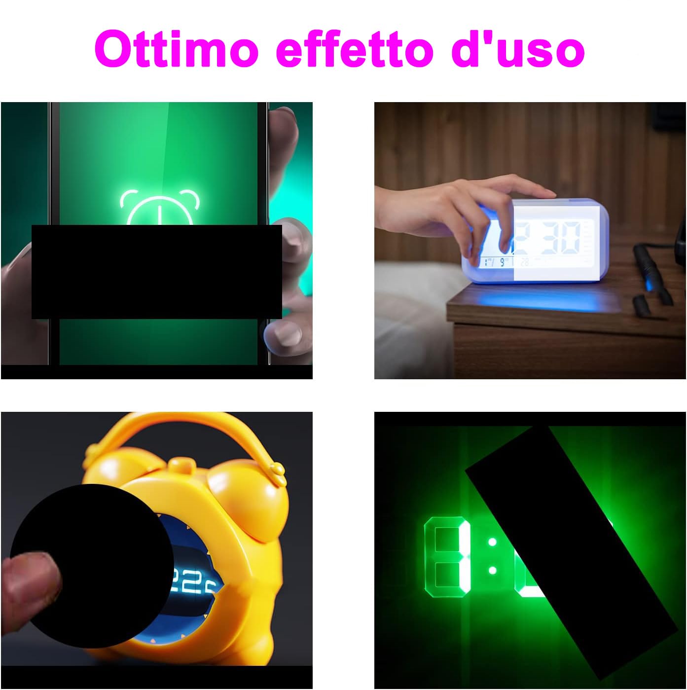 2PCS adesivi di blocco della luce, 20 * 10cm LED luce oscurante adesivo, oscurante luce 80% ~ 100% adesivi per elettronica, TV, router, orologi con 1PCS pinzette (bianco e nero)