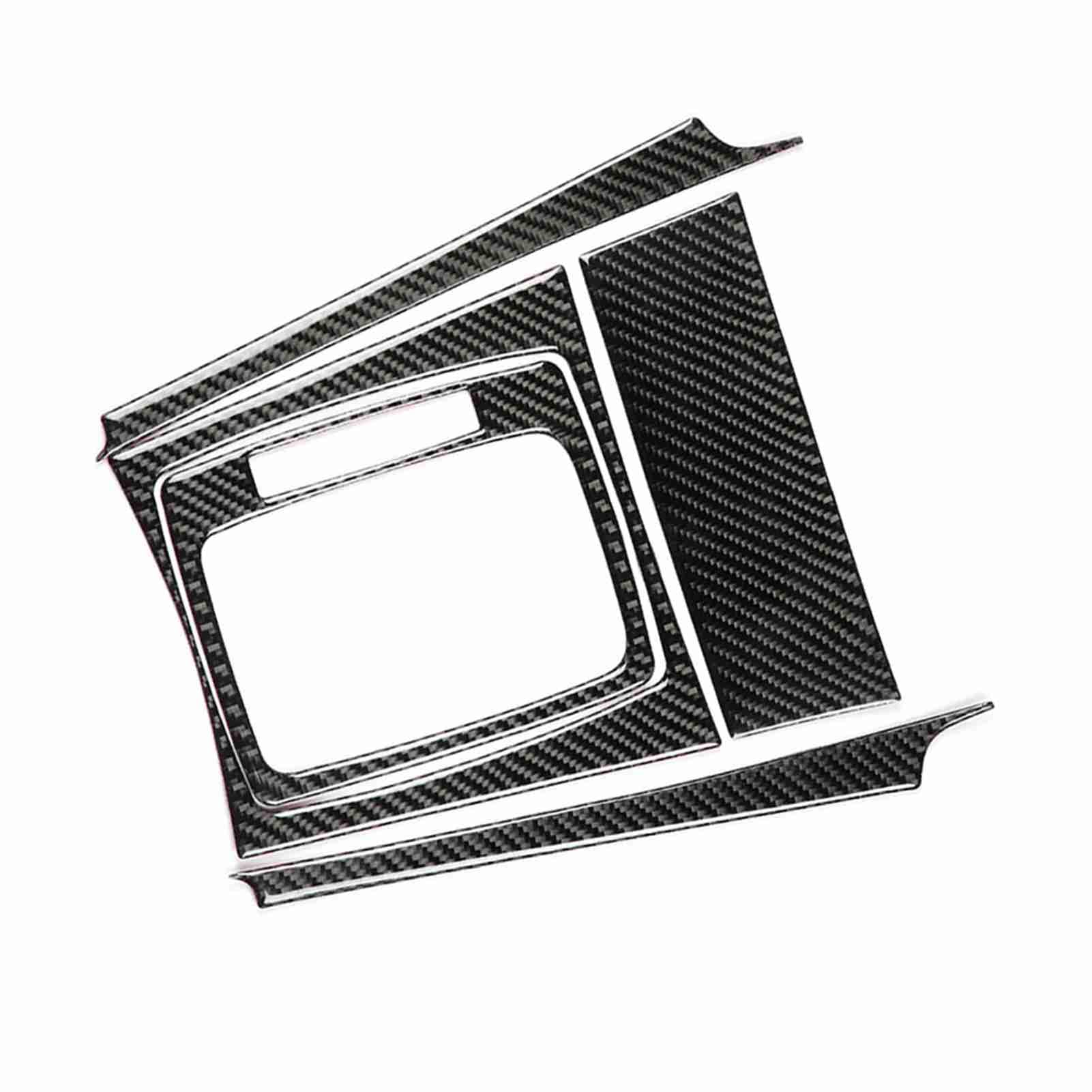 Gear Panel Cover for W204 C Class 2007-2013 Left Hand Drive Carbon Fiber Trim Direct Fit Upgrade