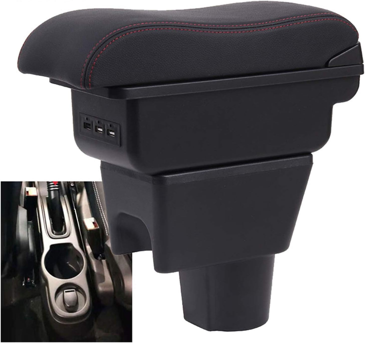 SSYZBDCar Armrest box Center Storage box For Renault Duster Armrest For dacia duster car accessories Interior