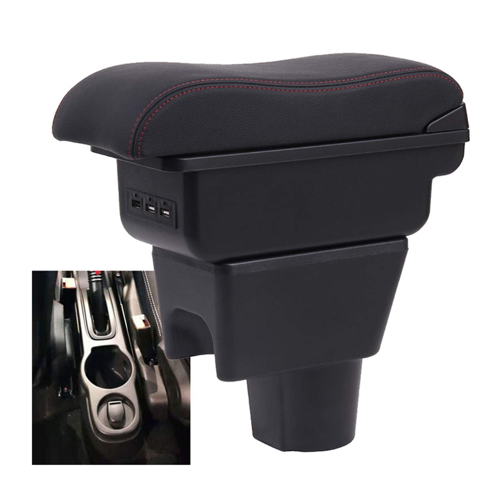 SSYZBDCar Armrest box Center Storage box For Renault Duster Armrest For dacia duster car accessories Interior