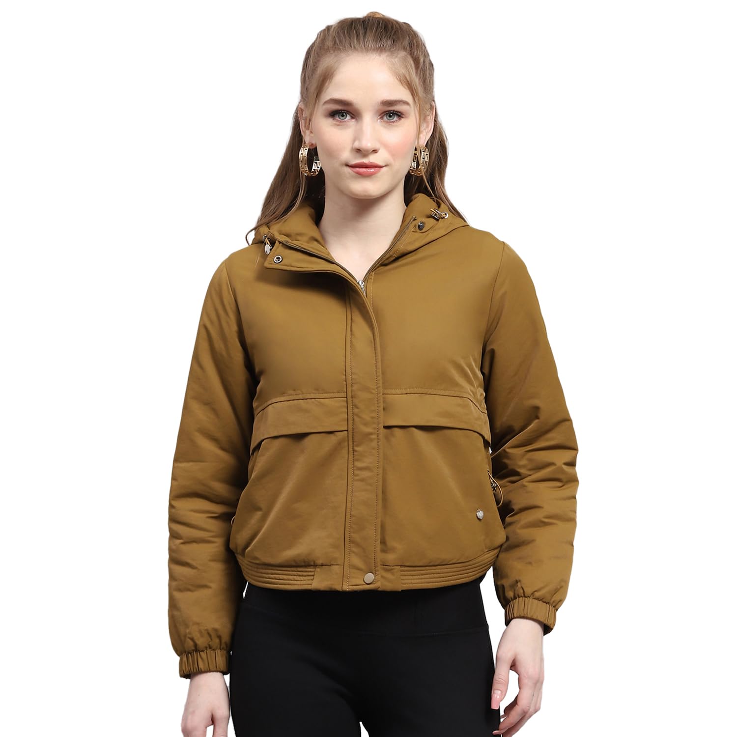 monte carlo Womens Solid Hooded Neck Full Sleeve Jacket (224067432)-picture-34