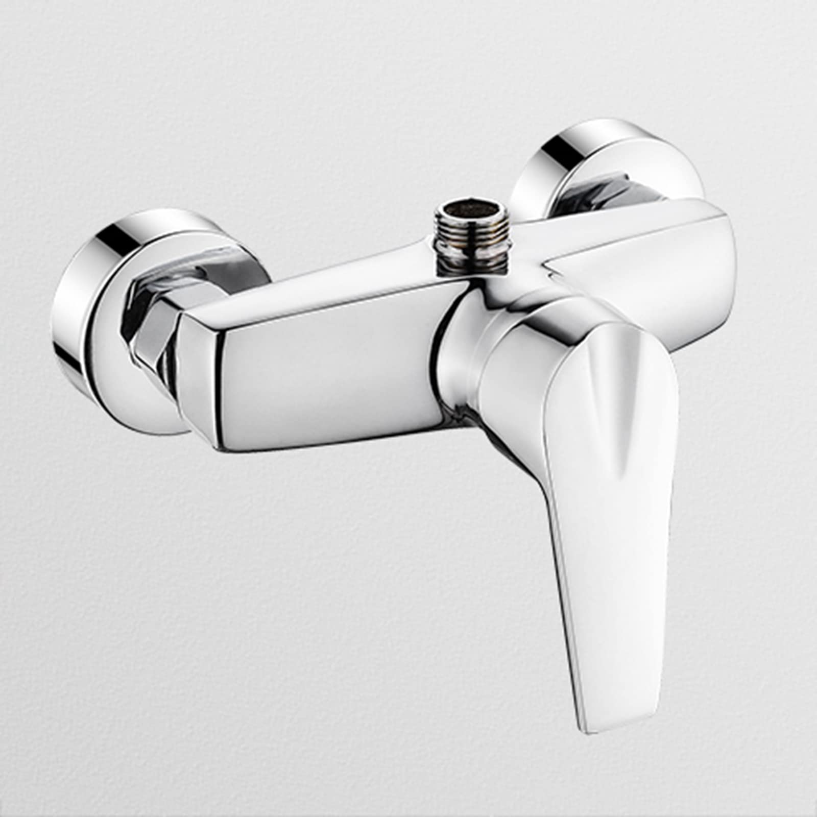 COSZWQDP shower taps and head bathroom tub faucet wall-mounted Single lever brass accessories,Chrome A(Chrome A)
