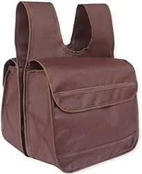 Alforge para Moto, Alforge Universal para Motocicletas Impermeável Fácil Uso(Marrom)