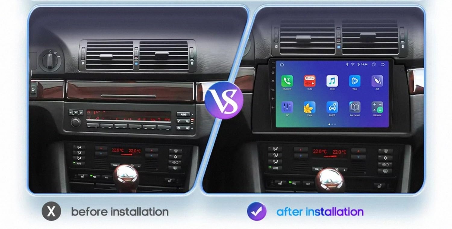 Touch Screen Radio Stereo Auto 2 Din per Chevrolet Classic Cruze 2009 Bluetooth, Ips Touchscreen Radio con Siri/Vocale/Gps Navigazione/Musica Online/Mirror, 4 Nucleo 2G+32G