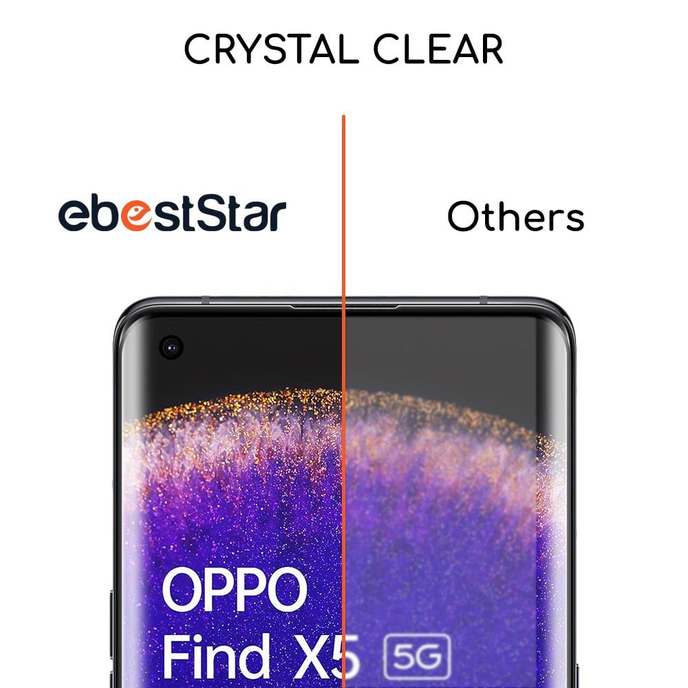 Pack De 4 Protections écran Oppo Find X5 - 2 Verres Trempés + 2 Protections Caméra Arrière, 9H, Anti-rayures, Sans Bulles