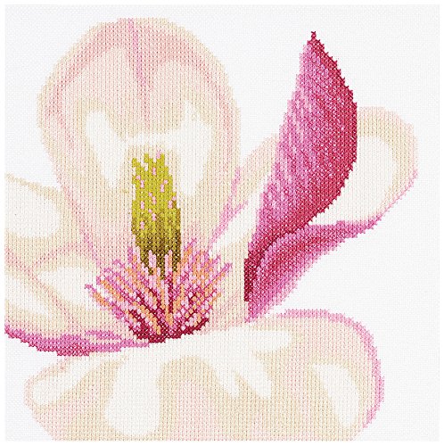 Lanarte Magnolia Flower (Evenweave)