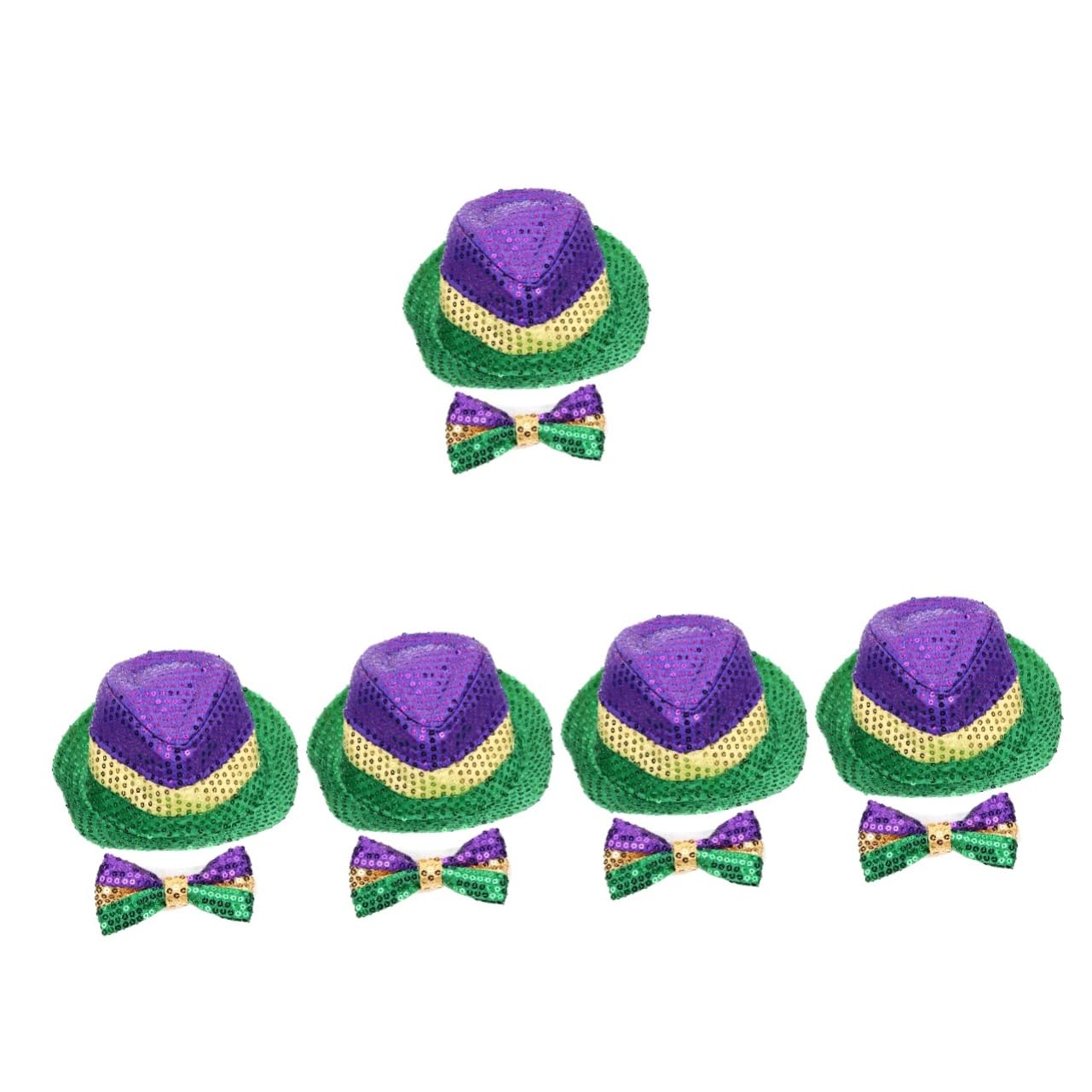 GALPADA 5sets Decorazioni Per Festa Di Carnevale Cappello e Eleganti Per Costumi Accessori Per Feste e Foto Per Eventi Festivi e Celebrazioni