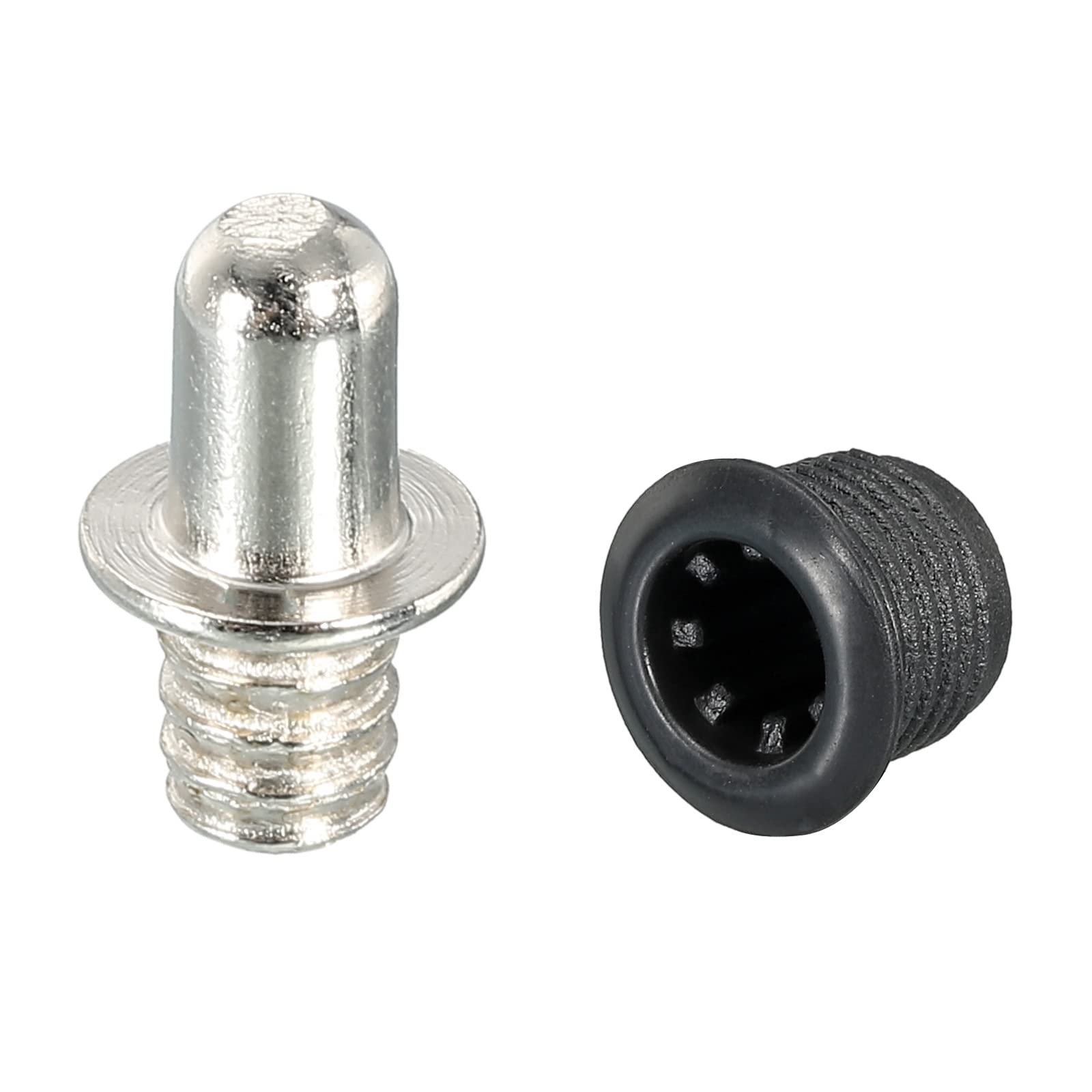 Haut-parleur Grille Guides Plastique Noir Dia 6mm pour Haut-parleur