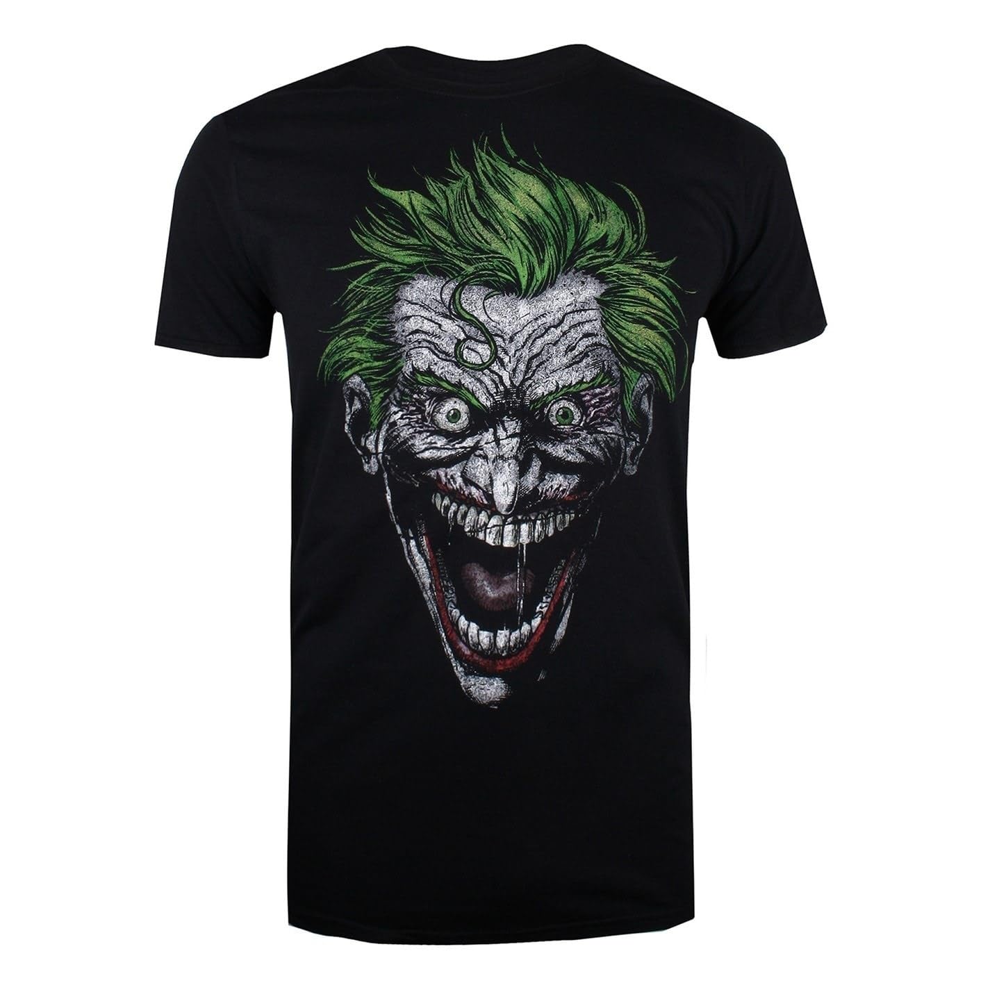 DC Comics Mens Character T-Shirt The Joker S Black (Black Blk)