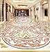 3D strumień podłoga / ściana naklejka fotograficzna tapeta winylowa podłoga do salonu sypialni łazienki płytki marmurowe samoprzylepne tapety podłoga winyl PCW, 300 x 210 cm 3D dekoracyjne naklejki podłogowe zrób to sam dom D