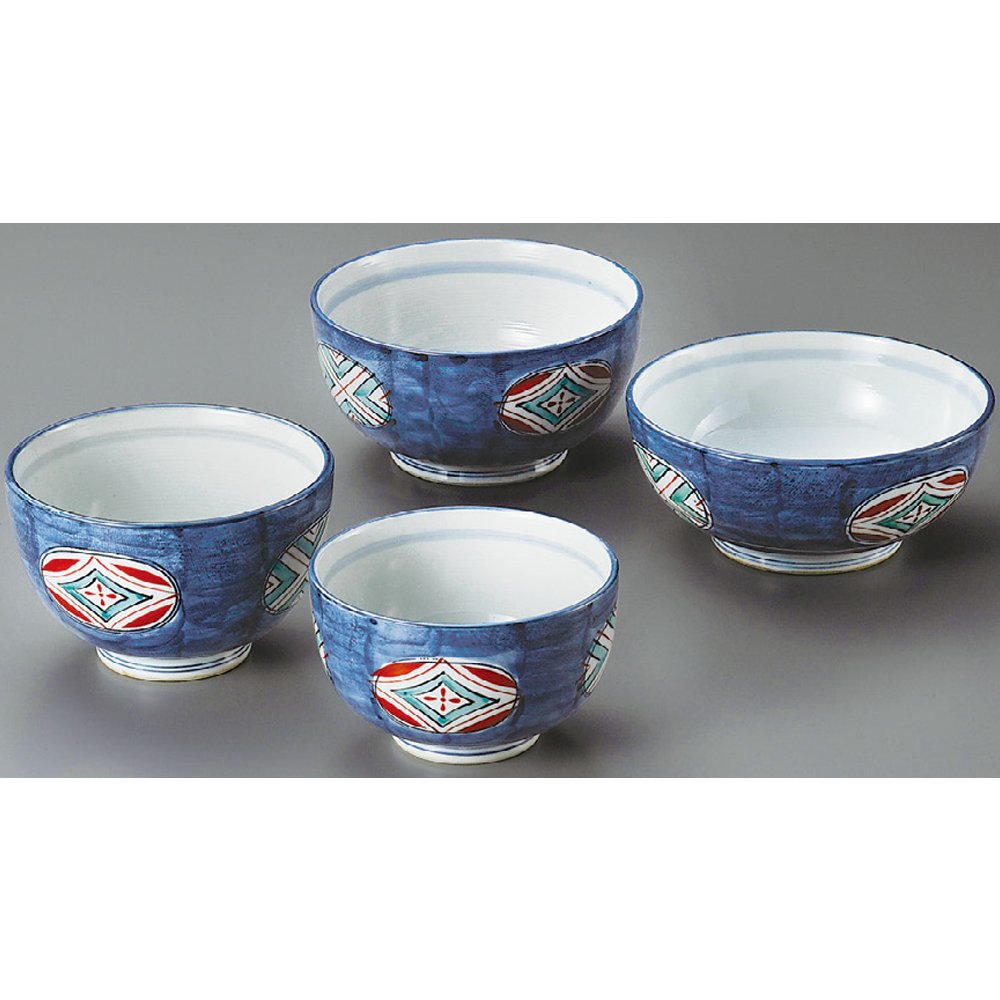 Amazon｜山下工芸(Yamasita craft) 染錦菱紋5.5多用丼 7×7×9cm