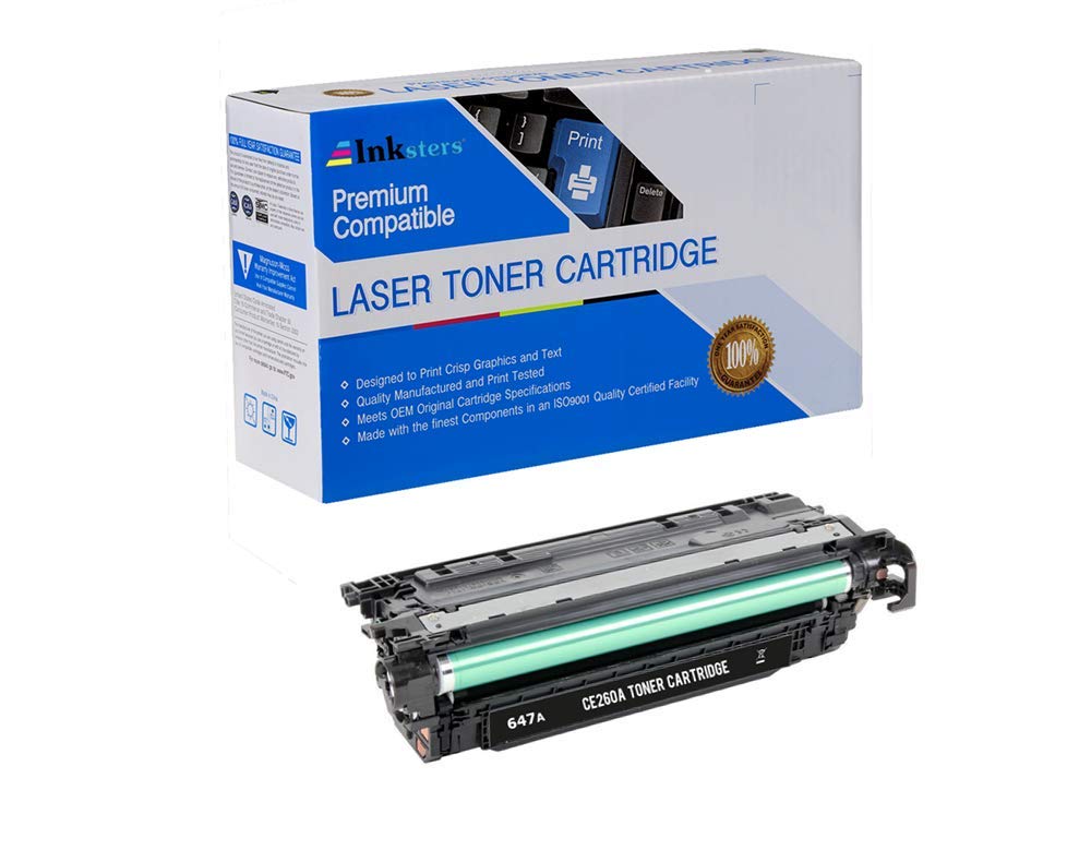 Amazon | Inksters 互換トナーカートリッジ HP 647A CE260A ブラック 