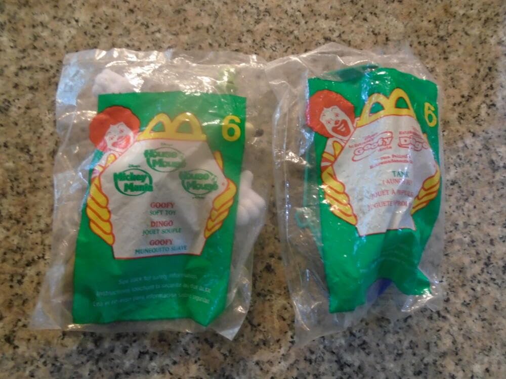 2 McDonalds Goofy Collectibles Check Lising for Specifics