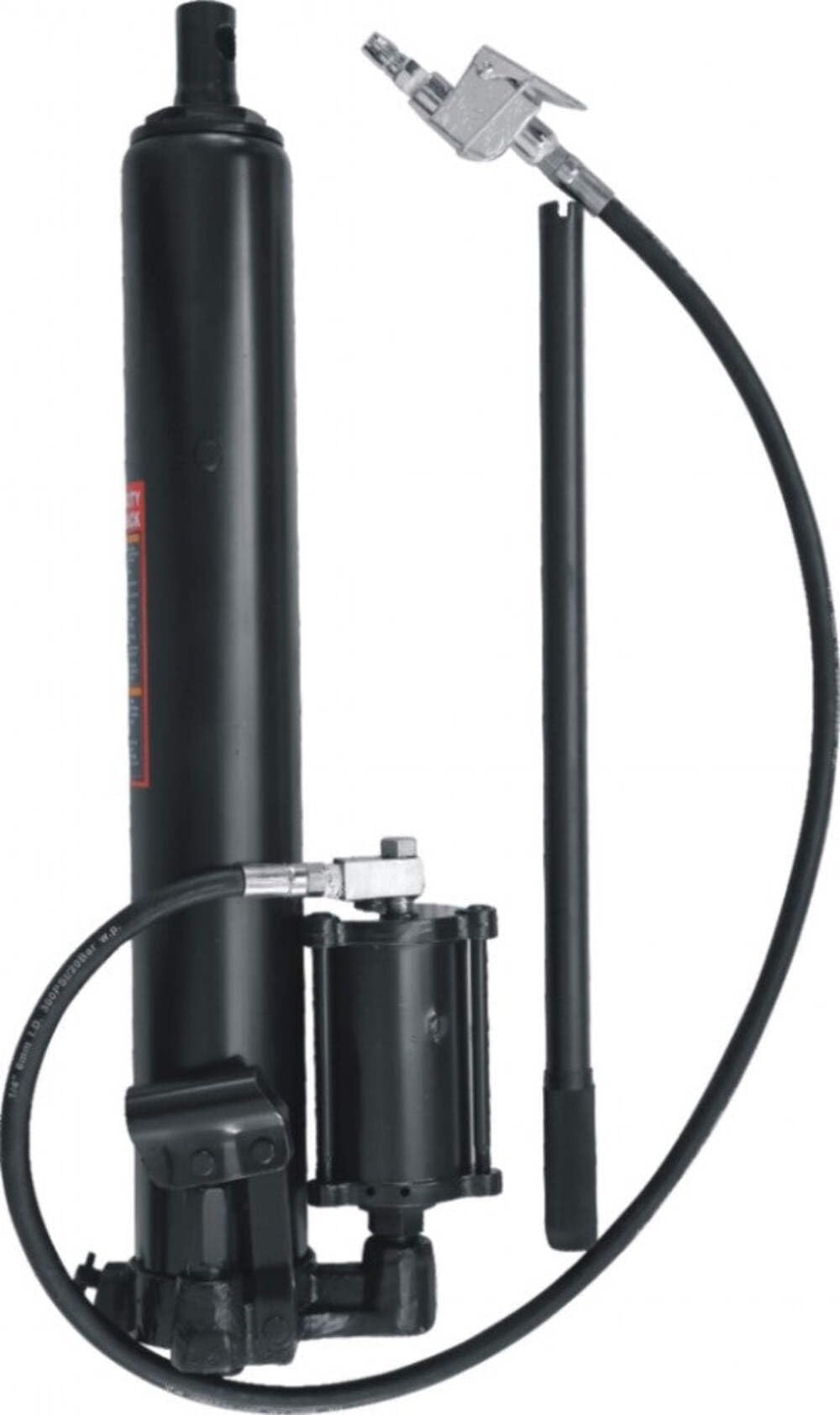8Ton 490mm Stroke Air Hydraulic Pump Long Ram Jack Engine Lift Hoist - LRJ8-A