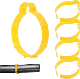 Milisten 25 Pcs Body Film Tool Vinyl Film Roll Holders Fill Roll Fixing Holders Vinyl Wrap Roll Fixing Tool Vinyl Film Hol...