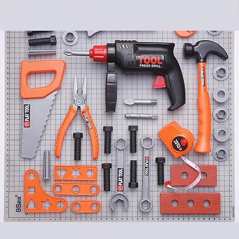 Amazon Co Jp ままごと遊び 修理キット キッズツールセット 工具おもちゃセット 作業道具 大工さんセット 電動ドリル 組み立て 工具箱 知育玩具 工具セット ツールおもちゃ おもちゃ 子供向け 男の子 3歳以上の子供向け 43pcs おもちゃ Amazon Co Jp ままごと遊び 修理キット キッズツールセット 工具おもちゃセット 作業道具 大工さんセット 電動ドリル 組み立て 工具箱 知育玩具 工具セット ツールおもちゃ おもちゃ 子供向け 男の子 3歳以上の子供向け 43pcs おもちゃ