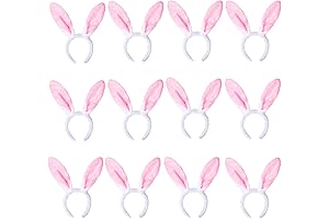 XIMISHOP 12PCS Bunny Ears Headbands