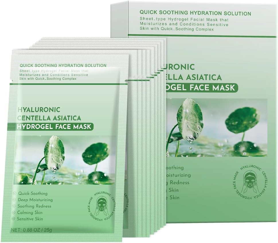 Amazon.com : Centella Asiatica Soothing Facial Masks Calming Sheet Mask ...